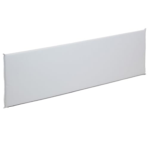 Image of Dynarex Half Bed Rail Bumper - 35 inch Padded Bed Rail Guard - Soft Foam Bed Railing Cushion, Hook & Loop Closures - Water Resistant & Skin-Safe Vinyl Cover - 1 Bed Rail Bumper