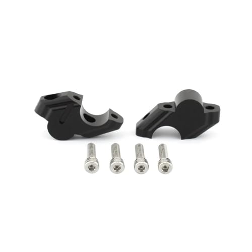 Elevadores de manillar extensión abrazadera Tracer 9 MT-07 negros 5