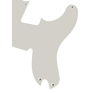 Pickguard pour guitare Fender Telecaster Precision Bass Style (1 pli) Blanc - Les Beatles, Paul McCartney, John Lennon, RIngo Starr, George Harrison Pickguard pour guitare Fender Telecaster Precision Bass Style (1 pli) Blanc – Image 3