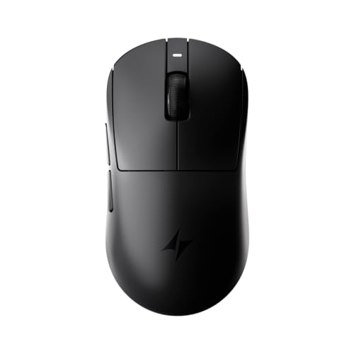 Image of ATK Dragonfly A9 MINI+ Wireless Gaming Mouse, PAW3955 Master Sensor, DPI up to 50,000, 39g Ultra-Lightweight, 8K Polling, 200 Hr Battery Life, All-New Nano Coating, Dual-Mode 2.4G /Wired - Black