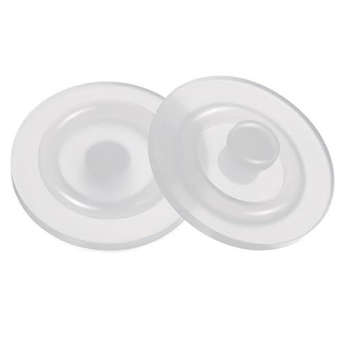 Zerodeko 2pcs Water Cup Leak Stopper Silicone Spill Stopper Set Leakproof Bottles Accessory for Belly Bottle Tumbler Leak Stopper Child Feeding Bottle Pot Belly Cup