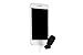 Movo Mounting Clips Compatible with The iPhone Dongle - Secures Dongle for Mic Mounting (5 Pack)