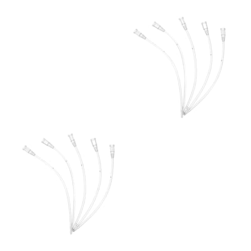 IMIKEYA 5 Pièces Outils d'alimentation pour Bébé Oiseaux - Tubes Et Distributeur De Lait en pour Jeunes Perroquets Et Pépinières - Accessoires Pratiques pour L'Élevage des