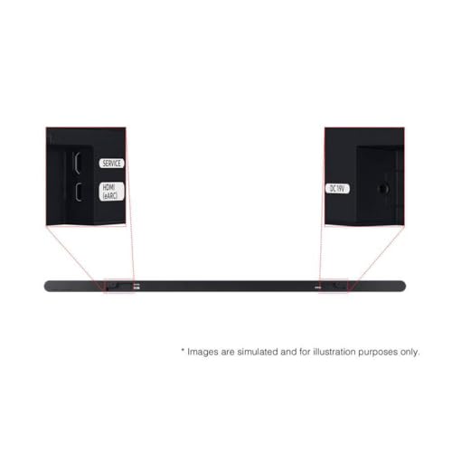 Image of SAMSUNG HW-S800D /ZC Slim Series Soundbar with Wireless Dolby Atmos, 3.1.2Ch, Subwoofer, DTS:X, Game Mode pro, Built-in Voice Assistant, Black Color [Canada Version] (2024)