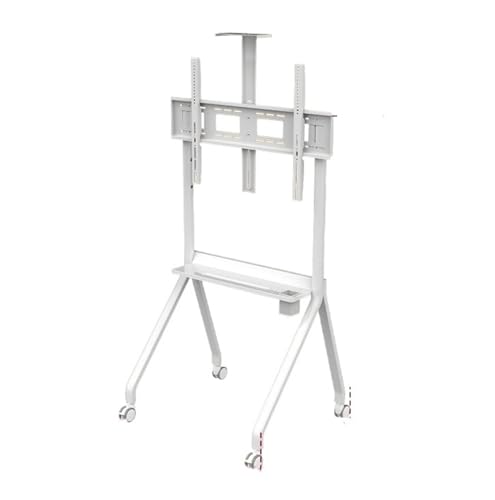 Support mobile pour téléviseur et chariot pédagogique robuste à roulettes