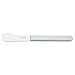 Arcos Utensilios Profesionales, Cuchillo para Mantequilla, Acero Inoxidable 70 mm, Mango de ABS, Color Blanco