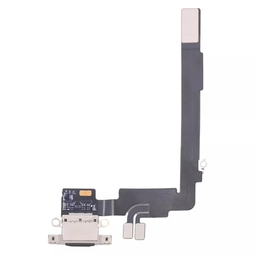 Connecteur de charge iPhone 16 Pro Max noir nappe port de charge USB-C de rechange