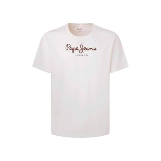Pepe Jeans Eggo N, Camiseta Hombre, Blanco (Off White), XL