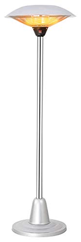 R.W.FLAME Electric Patio Heater, Electric Infrared Heater, Indoor/Outdoor Patio Heater, Waterproof, 750W and 1500W
