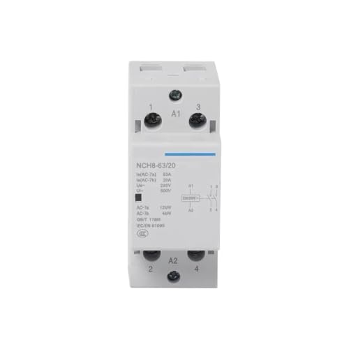 Contacteur AC NCH8-63 1NO1NC pour resoudre les surcharges de tableau electrique