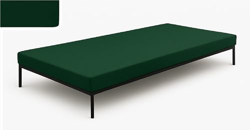 Image of ATOOTFUSION Orthopedic High-Density HR Foam Mattress | High-Resilience (HR) Dual-Sided Foam | Single Size Bed Mattress - 3-Year Warranty (Bottle Green, 72X35X3 Inches)