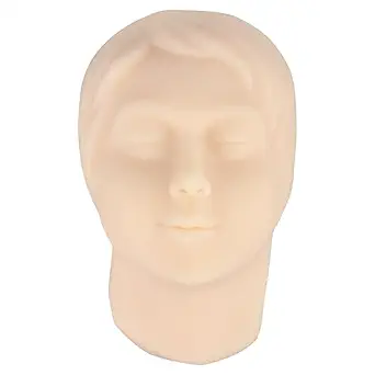 Silicone Face Model for Injection Training in Minimally Invasive Procedures: Ideal for Medical Students, Doctors, Estheticians, and More (Woman)