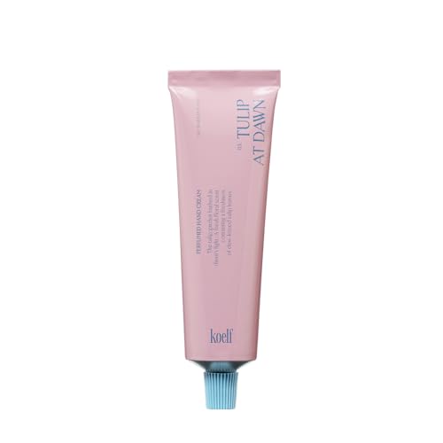 Koelf Perfumed Hand Cream No.3 Tulip At Dawn 50ml (1.69 fl. oz.) - Hand Moisturizer for Dry Skin with Shea Butter
