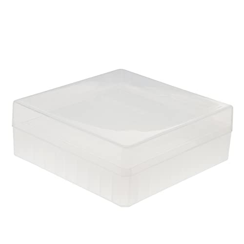 CIYODO Box Conical Cryogenic Storage Tube Microcentrifuge Tube Storage Container Tubes Vial Rack Tube Holder Rack Microtube Freezer Clear Pp Transparent