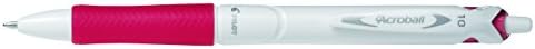 Pilot Acroball Retractable Ballpoint - Pure White/Black (Box of 10), 23100101