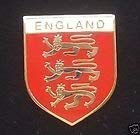 ENGLAND THREE LIONS QUALITY ENAMEL LAPEL PIN BADGE