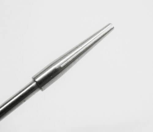 Mini Split Mandrel Tapered Mandrel with Slot for Sandpaper 1/8" Shank Made in Germany by JTS