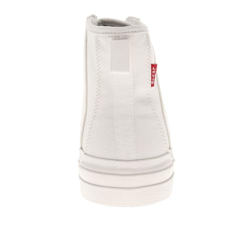 Levi's Women's Elite Sneaker, White Mono, 7.53