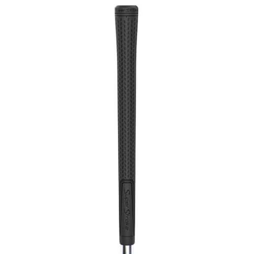 SuperStroke Crossline 2.0 Jumbo Golf Club Grips .60 Round Choice for Control and Confidence Gray