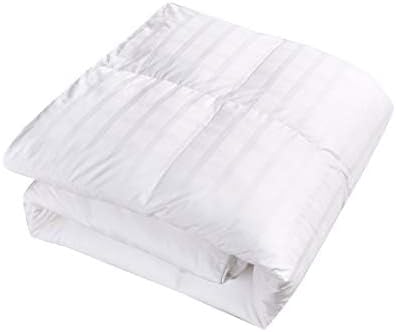 Miniatura 6 de Blue Ridge Home Fashions Edredón alternativo Duraloft de algodón de 600 hilos, tamaño matrimonialqueen, blanco (121002)