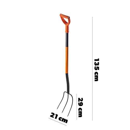 Grabegabel KADAX aus Stahl mit 135 cm Länge für Gartenarbeiten