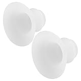EPIGEIST 2 Stück Silikon Pumpenflanscheinsätze 28mm zu 21mm Mattierte Waschbar Manuell Kompakt Hautfreundlich Milchpumpen Ersatzteile für Unterwegs
