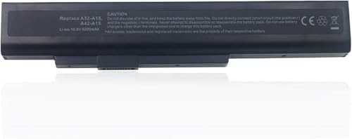 Batterie Medion Akoya P6631 P6634 10.8V 5200mAh haute capacité pour PC
