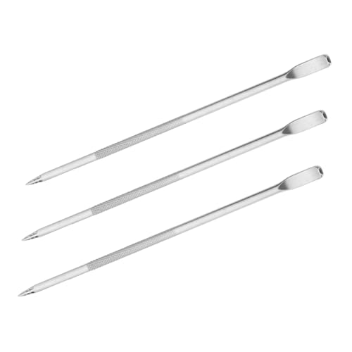 SOLUSTRE 3 Penne per Latte in Acciaio Inossidabile Strumenti per Decorare e Cappuccino Accessori per Latte Professionale Set 3