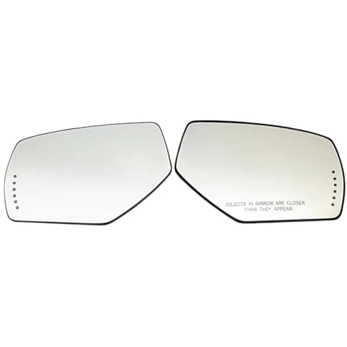 Lentille de réflecteur rétroviseur dégivrant avec vue latérale nette pour Sierra 1500