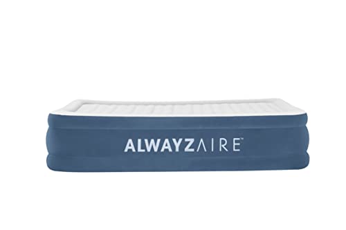 Bestway 80" x 60" x 18"/2.03m x 1.52m x 46cm AlwayzAire Air Mattress Queen Built-in Dual Pump – Image 6