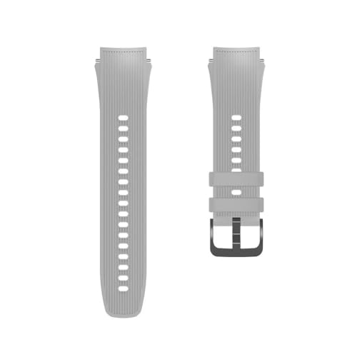 [MEVMEVGNLN] Fit For OPPO Watch X �X�}�[�g�E�H�b�`�p�V���R���X�g���b�v �ʋC���X�|�[�c�u���X���b�g For Correa ���X�g�o���h�p�����i(Grey)