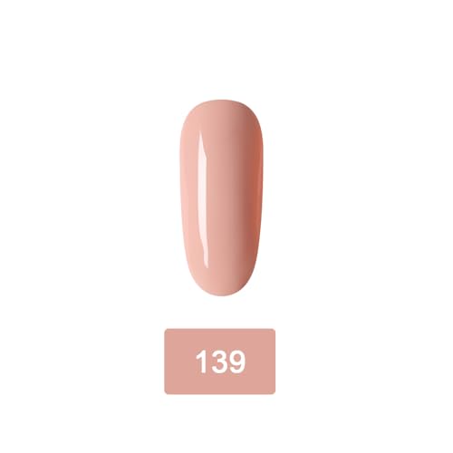 Image of SHILLS PROFESSIONAL UV /LED Soak Off Gel Polish (Gel Nail Polish) Nail Art Nail Polish Color Shade 139, Glossy Finish, 15ml