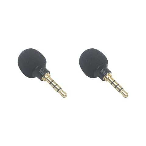 2 Set of Mini Stereo Microphones for Recording Cover