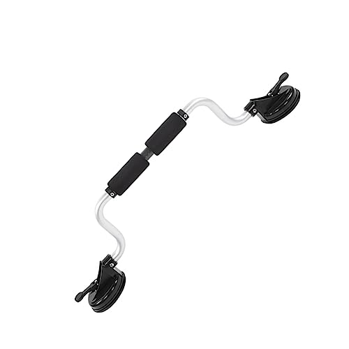 KOMBIUDA Boat Roller Loader Suction Cup Kayak Roller Assist for Car Roof Roller Loader Suction Cup Load Canoe Kayak Safely Aluminum Alloy Constructi