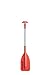 Attwood Emergency Telescoping Paddle for Boating, Collapsible, 20-inch to 42-inch, Orange