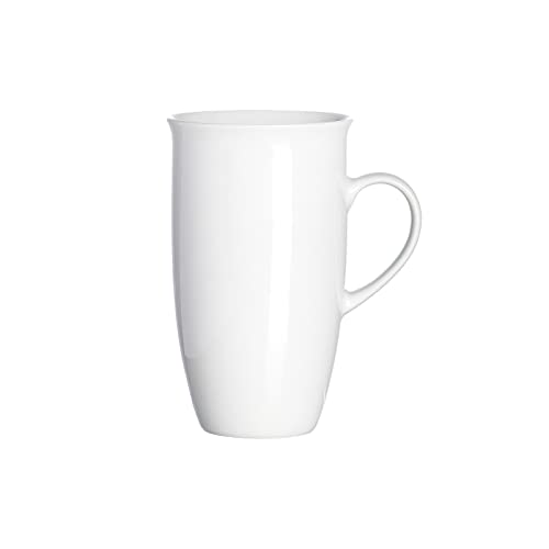 Flirt by R&B Kaffeebecher, Kaffeetasse XXL 'Bianco', 473ml, weiß (1...