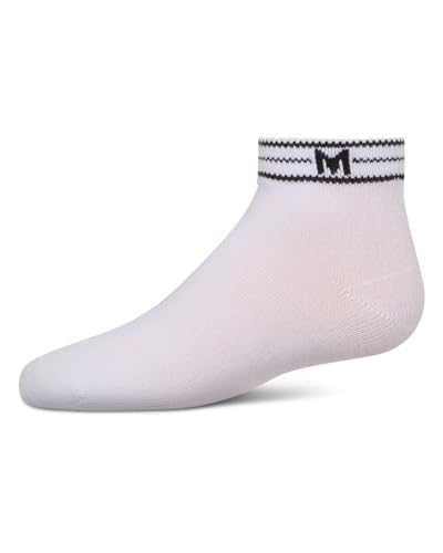MeMoi Girls' M Multi Line Anklet Socks2
