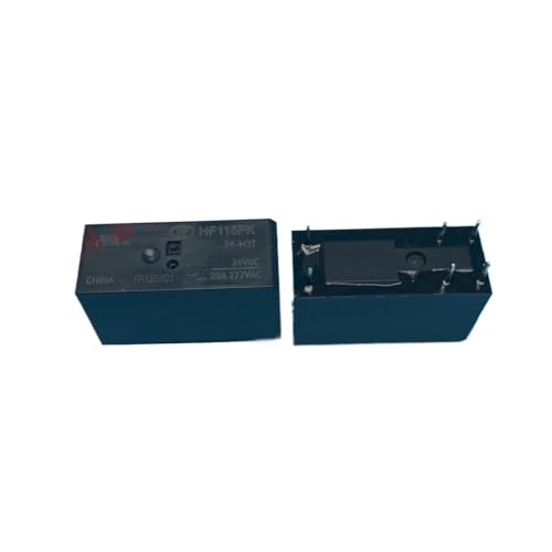 Relé HF115FK 24VDC 16A componente de control para automatización industrial 2 ud 2