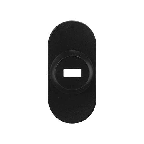 Placa de ancoragem para notebook, 42x30mm cadeado para tablet adesivo de segurança POM preto antifur