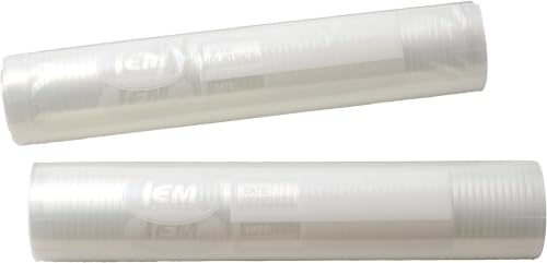 Image of LEM MaxVac Vacuum Bag Roll - 2 11 inch x 16' Rolls (Pack of 6)