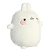 AURORA, 14216, Molang Med, 10In, Rabbit Soft Toy, White