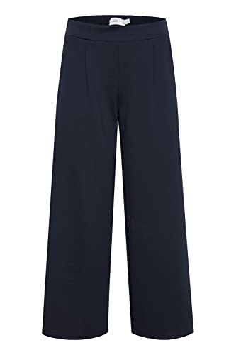ICHI Ihkate Sus Wide Pa pantalon décontracté femme fluide