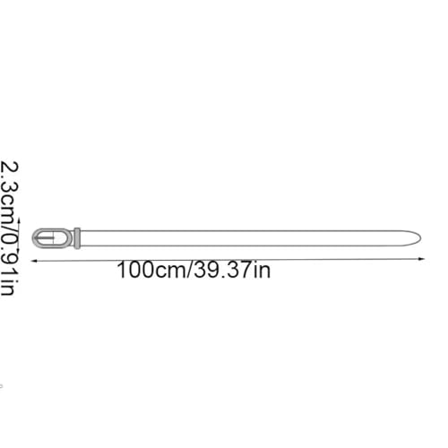 Casual Round Buckle Leather Belt Thin Hollow Women Waistband Korean Style Hole Waist Belt Women Belt 1 piece4