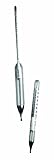 Thomas Durac Specific Gravity and Baume Plain Form Hydrometer, Heavier Than Water, 1.000 to 2.000 Gravity Range, 0 to 70 Baume Range, 165mm Length