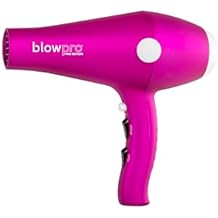مجفف Blowpro Pink Edition، تقنية التيتانيوم تعمل على تسريع وقت التجفيف، قبضة غير قابلة للانزلاق، 3 إعدادات للسرعة ودرجة الحرارة، فلتر قابل للإزالة، قوة 1875 واط، مع مكثف!