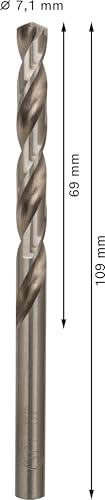 Bosch 10x PRO Metal HSS-G Spiralbohrer, 7,1 x 69 x 109 mm, 10-tlg. – Ansicht 3