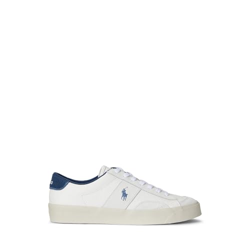 POLO RALPH LAUREN Men's Suede Leather-Sayer Sport-Sneakers-Low Top Lace