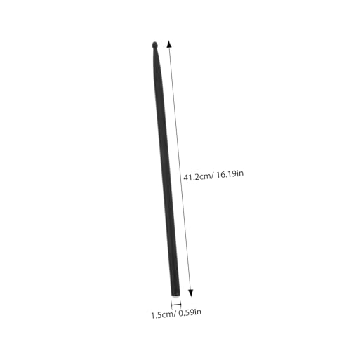 Baquetas de fibra de carbono para batería 4 pcs miniatura 2