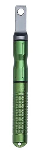 一体型 ファイアースターター 収納型 ファイヤースターター 火打石 マグネシウム ストライカー 着火 (グリーン)