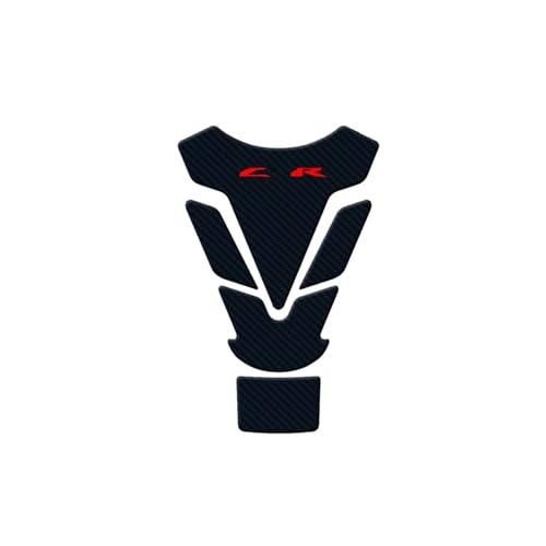 Autocollants protection réservoir moto aspect carbone noir anti-rayures pour CBR